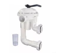 Valve multiport de rechange Pentair 2 pour valve HiFlow compatible avec les filtres FNS Plus 261050 pour filtre de piscine et spa QUAD60 QUAD80 QUAD100