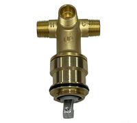 Valve murale brute pour robinets R3510 WL supportant les conduites d'eau froide et chaude dans les systèmes de robinet d'évier et de douche muraux