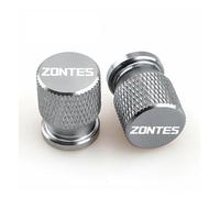 Valve Pneu Moto en Aluminium Aluminium Bouchon Val pour 310R 310X 310V 310 T2 G1 125 U1 U 155 ZT T310 350E 350 Bouchon De Valve Moto TWheel avec Capuchon d'air(Titanium-Zontes)