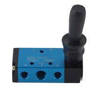 Valve pneumatique à levier manuel en alliage d'aluminium, 2 positions, 5 voies, 4H210, 08 1/4 pouces, composant pneumatique, commande manuelle de haute précision, action directe