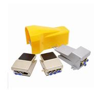 Valve pneumatique à pied Commande de vérin pneumatique à pédale 4F210-08L, interrupteur FV320 FV 420 4F210-08G, deux positions, cinq liaisons(4F-210-08LG,With-12mm-Fitting)