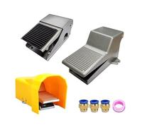 Valve pneumatique à pied FV320 FV420 4F210-08GL Avec interrupteur de commande à cylindre verrouillage 2 positions 5 voies Pédale pneumatique d'inversion(FV420,With 8mm fitting)