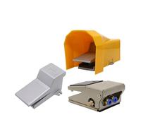 Valve pneumatique à pied Valve de pied pneumatique 4F210-08L/4F210-08G, interrupteur à pédale, commande de vérin FV320, inversion(4F210-08LG With lock,8mm joint)