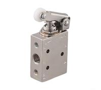 Valve pneumatique en laiton mécanique robuste à 2 positions, design à 35 voies, 4 types pour de fortes performances (TAC2-41V (TAC2-41P (rouleau))