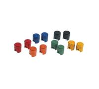 Valve RFX Capuchons de sport (Piston/Bleu) 2pcs