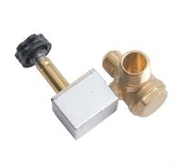 Valve solénoïde de compresseur d'air - Clapet anti-retour de purge sans huile - En fonte d'aluminium pour mise hors tension d'échappement (B)