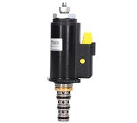Valve Solénoïde de Pompe Hydraulique, Acier Inoxydable, 14 x 5.5 x 3.5 cm, 436g - Contrôle Simple, Haute Durabilité, Pour Pelleteuse CAT 320B E320C E320D