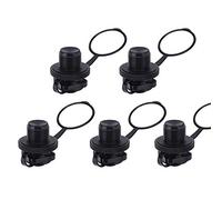 Valve Spirale de Gonflage, 5 Pcs Valves d'Air Adaptateur de Soupape Bouchons, Bouchons d'air gonflables en Forme de Spirale pour Bateau Gonflable et Bateaux de Pêche Gonflable Matelas Gonflable