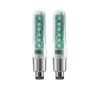 Valve Stem Lights - Bikes 2 Pieces Double-Sided Bicycle Wheel Lighting,