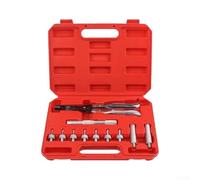 Valve Stem Seal Tool Kit 11Pcs Alloy Red