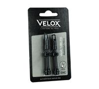 Valve de pneu tubeless presta velox alu noir 60mm obus demontable (vendu a la pa
