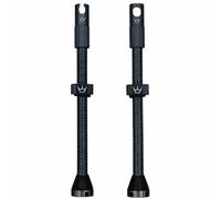Chris King Peaty´s Tubeless Valves Argenté 80 mm Slate