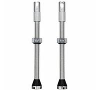 Chris King Peaty´s Tubeless Valves Argenté 80 mm