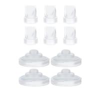 Valves à membrane/bec de canard en silicone sûres essentielles pour mère qui allaite pour tire-lait post-partum utilisation quotidienne accessoires d ' allaitement confortables