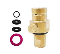 Valves de charge CO2 en laiton haute compatibilité pour gonflage rapide des pneus de vélo et gonfleur de pneu de contrôle de la pression de l'engrenage extérieur