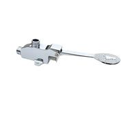 Valves de chasse sanitaires à pédale sans tracas Mécanisme de nettoyage non tactile Facile à utiliser pour une utilisation en institution Pédale renforcée