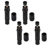 Valves de dégonflage de pneus Auto Stop pour véhicules 4WD et tout-terrain réglables de 10 à 30 PSI Comprend 4 unités