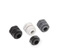 Valves de ventilation étanches Lot de 10 bouchons d'aération étanches à vis, soupape de purge d'échappement automatique M5 M6 M8 M12 M16 M20 IP68(White,M6x1.0-7)