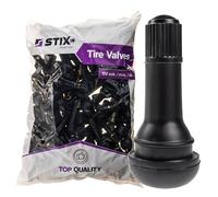 Valves en caoutchouc TR413 Snap-In pour pneus sans tuyau (100)