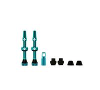 Valves Pour Pneu Sans Chambre À Air - Paire De 2 - Alu - 44mm - Turquoise - Muc-Off