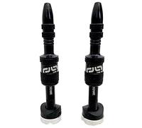 Valves Quickfill Presta (la paire) - 23-31mm - Black