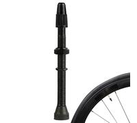 Valves sans Chambre - Tige en d'Aluminium Étanche - Embout de Valve | Tiges Prêsta pour Pneus Vélos Tubeless - Compatible Jantes Carbone à Cœur Cuivre - Remplacement 40-120mm pour Bicyclette R