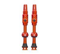 Valves - Tubeless - Big Bore Lite - Orange - Large - Pour gonflage maximal - Vél