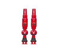 Valves - Tubeless - Big Bore Lite - Rouge - Small - Pour Gonflage Maximal - Vélo - Vtt - Muc-Off