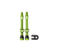 Cushcore Presta Tubeless Valves Vert 55 mm Green