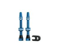Cushcore Presta Tubeless Valves Bleu 55 mm