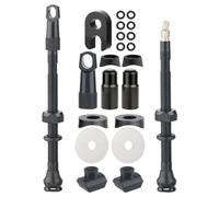 Valves Tubeless, Kits De Réparation Vélo, Jantes Tubeless, Installation Facile, Ajustement Universel Et Polyvalent, 50 X 80 Mm, Pour Scooter, Moto, VTT