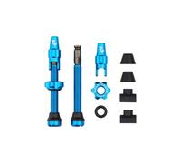 Valves tubeless wolf tooth avec clik valve bleu