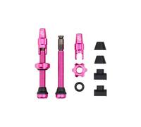 Valves tubeless wolf tooth avec clik valve rose