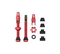 Valves tubeless wolf tooth avec clik valve rouge