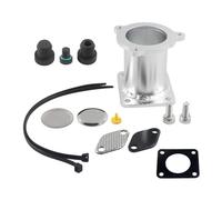 Valves Vannes EGR Bouchons De Thermostat De Refroidissement, Pour BMW Série 1 3 5 6 7, Pour X3, X5, X6, Adaptateur Pour E60, E61, E70, E71, E87, E90, E91, E9(Full kit black plug)