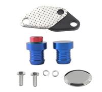 Valves Vannes EGR Électrovanne Kit De Réparation De Refroidisseur De Valve Pour BMW M47N2 M57N2 E46 E90 E60 E61 E83(Bleu)