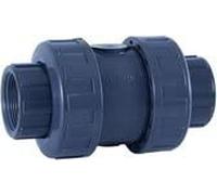 VALVULA DE CLAPETA CON KIT ACCESORIOS PVC-U D225