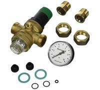 VÁLVULA REDUCTORA DE PRESIÓN CON MANÓMETRO, FILTRO Y VASO TRANSPARENTE - 3/4" - TMAX 40ºC - PE 16 BAR - PS 1,5….6 BAR - KVS 3,1 - D06F-3/4AM