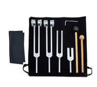 Vamend 128 Hz - L'instrument de , fourche d'accordage 128 Hz - Kit de fourche d'accordage instruments de | Fourches d'accordage multi-usages pour méditation et yoga, débutants et