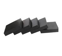 VAMIUR Blocs en Caoutchouc Industriels Noirs, Plaque Carrée Dure D'isolation, Coussin De Réduction du Bruit Résistant À l'usure, Coussin Anti-Vibration Antidérapant, 1 Pièces (Size : 50x50x25mm 1Pc)