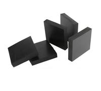 VAMIUR Blocs en Caoutchouc Industriels Noirs, Plaque Carrée Dure D'isolation, Coussin De Réduction du Bruit Résistant À l'usure, Coussin Anti-Vibration Antidérapant, 1 Pièces (Size : 50x50x10mm 1Pc)