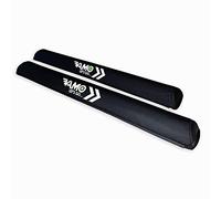 Vamo Tapis de planche de surf, kayak, canoë et SUP en PVC UV Duraskin Noir 45,7 cm