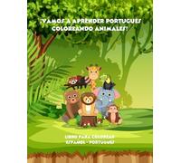 ¡Vamos a Aprender Portugués Coloreando Animales!