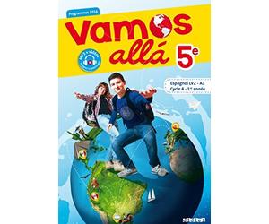 Vamos Allá 5e LV2 - Livre - Nouveau programme 2016 by Sophie Castillo (2016-05-04)