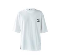 VAMOS CLO T-Shirt 'Mission' écru / bleu / noir, Taille M