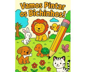 Vamos pintar os bichinhos