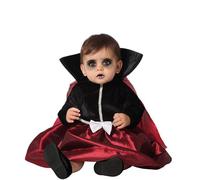 Vamp Costume Bébé Rouge Et Noir Et Les Enfants (Taille 6-12m)