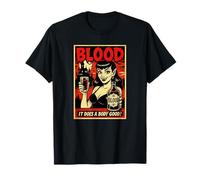 Vampire Advertisement For Bottled Blood T-Shirt