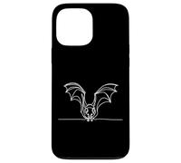 Vampire Bat Line Art Minimaliste Wildlife Drawing Coque pour iPhone 13 Pro Max