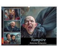 Vampire - Blutdurstige Nachtgestalten (Wandkalender 2027 DIN A2 quer), CALVENDO Monatskalender: Die mystische Welt der Vampire